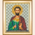 Набор для вышивания бисером ЧАРИВНА МИТЬ "Икона святого мученика Феодота (Богдана)"